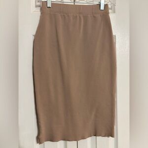Iris Khaki Pencil Straight Skirt Size Small